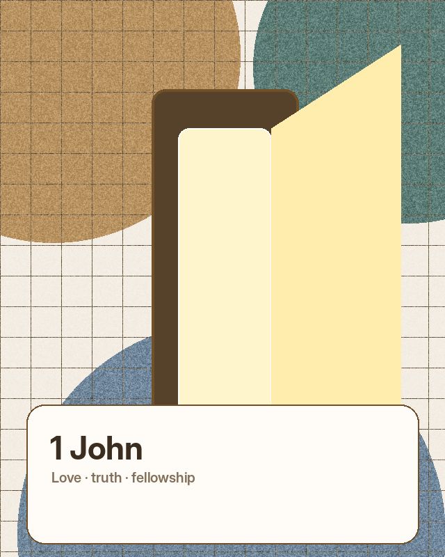Imagen editorial para 1 john en La Grande Commission.