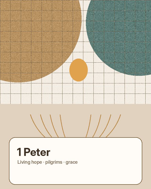 Imagen editorial para 1 peter en La Grande Commission.