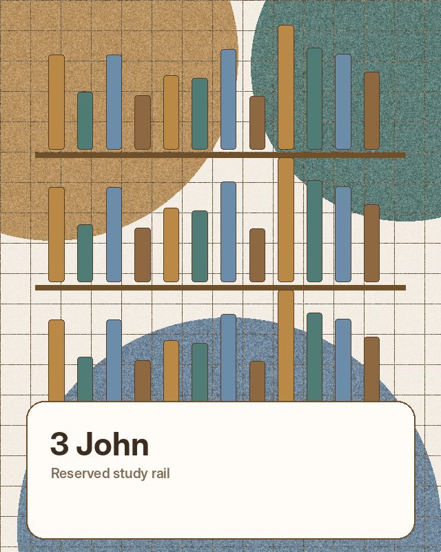 Imagen editorial para 3 john en La Grande Commission.