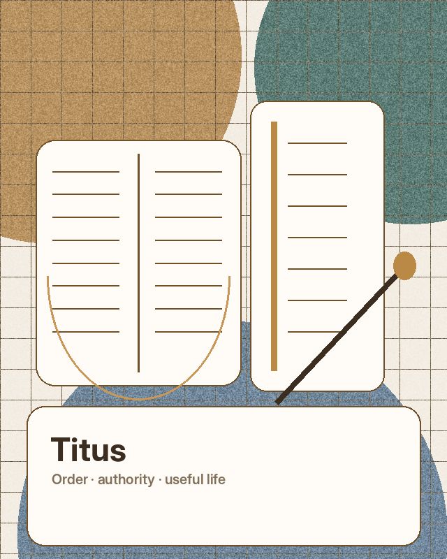 Imagen editorial para titus en La Grande Commission.