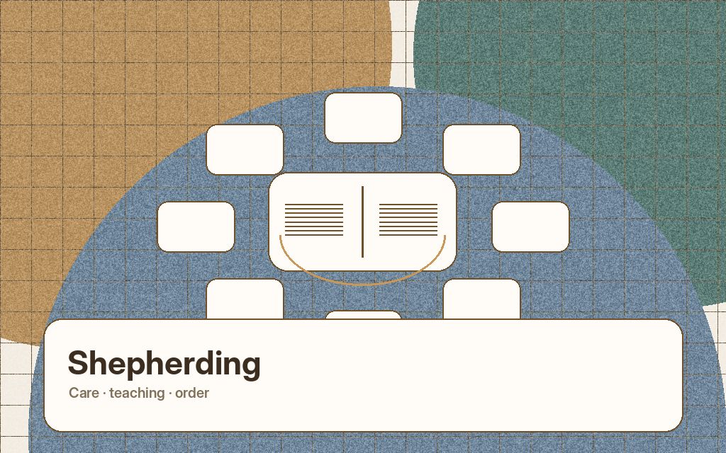 Image éditoriale pour shepherding sur La Grande Commission.
